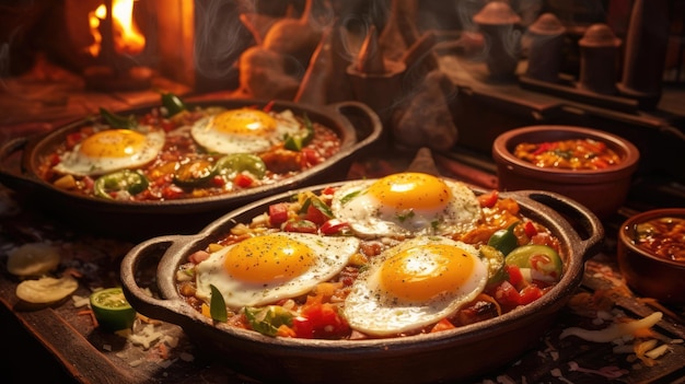 Huevos rancheros to danie z jajkiem na śniadanie