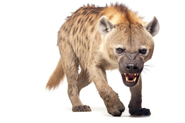 Zdjęcie hyena dzikie zwierzę ssaków