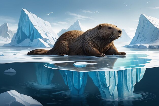 Zdjęcie iceberg architect beaver