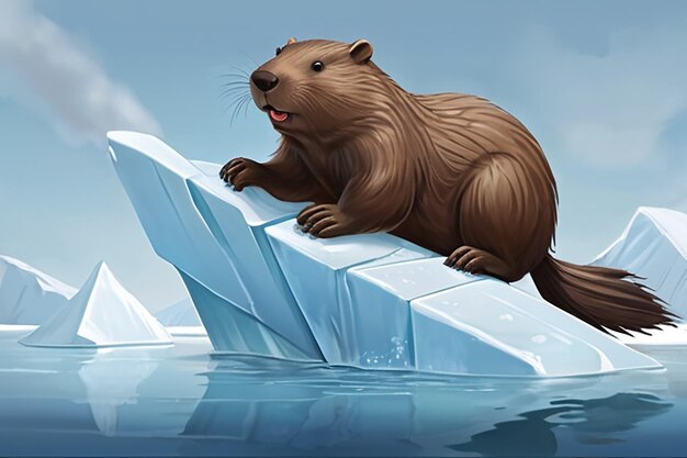 Zdjęcie iceberg architect beaver