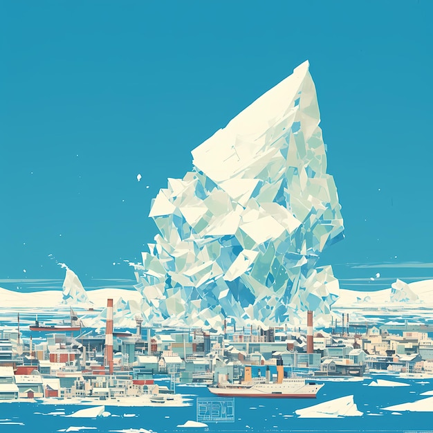 Iceberg Cityscape - wyjątkowa perspektywa