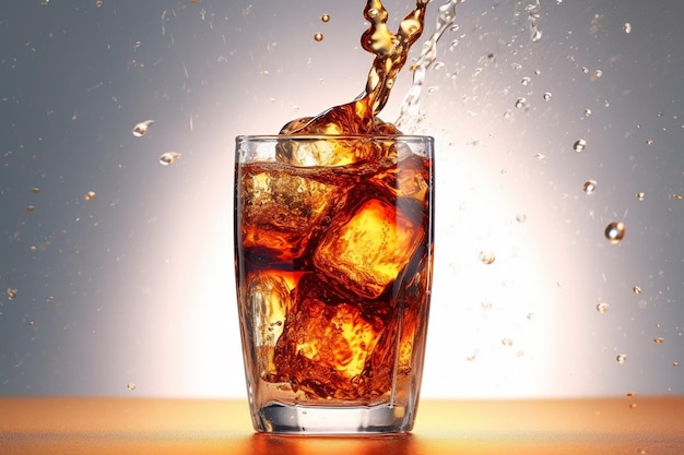 Iced cola szkła