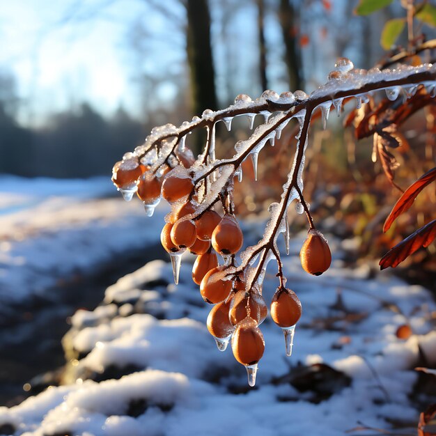 Icicle Inspirations Zimowe Zdjęcia