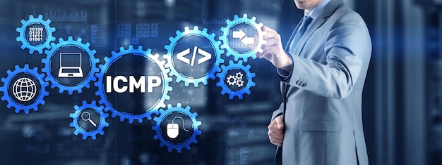 ICMP jest protokołem sieciowym, który jest częścią stosu protokołu TCP-IP