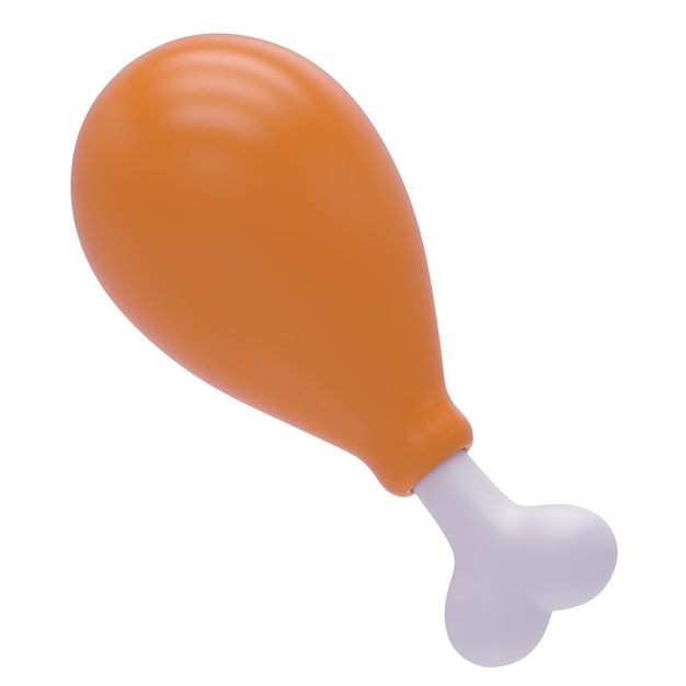 Ikona 3D udka kurczaka