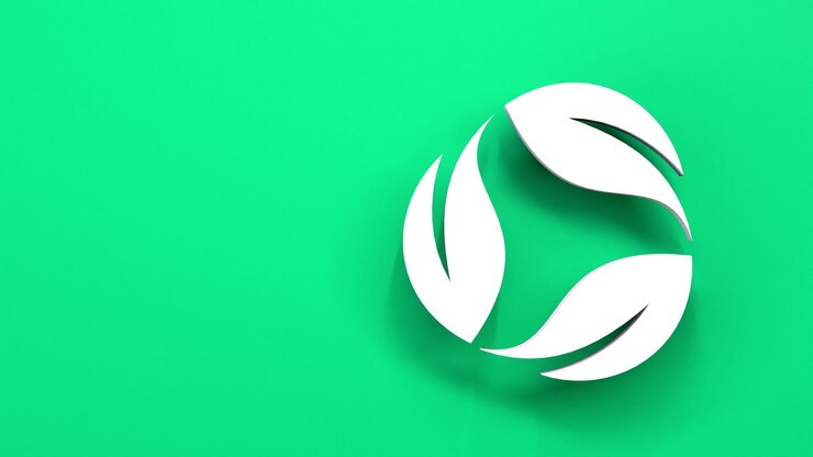 Zdjęcie ikona eco ekologia ochrona koncertu 3d render ilustracja