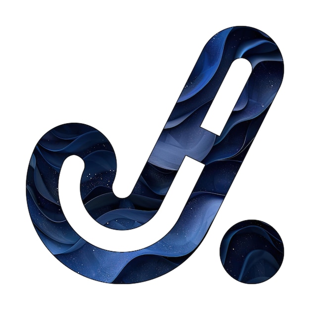 ikona foto hokejowy niebieski gradient tła styl projektowania