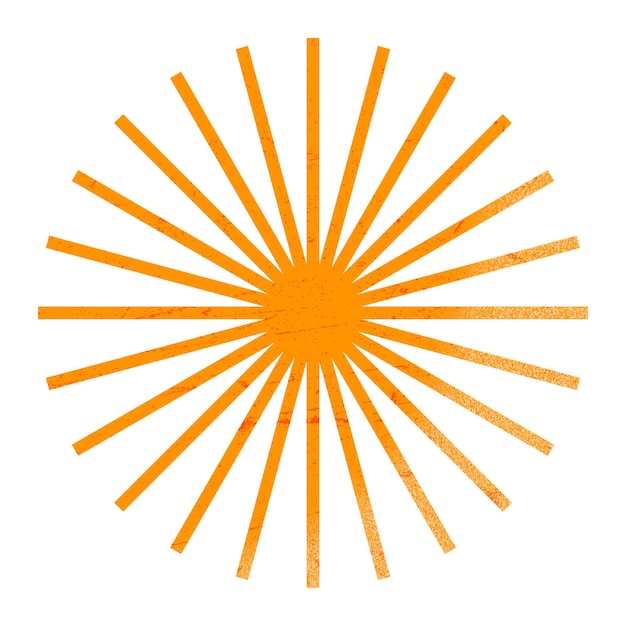 Ikona kształtu Sunburst png clipart przezroczysty tło