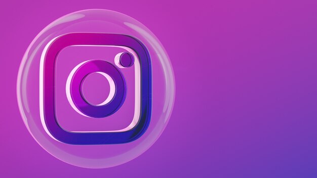 Ikona Przycisku Koło Instagram