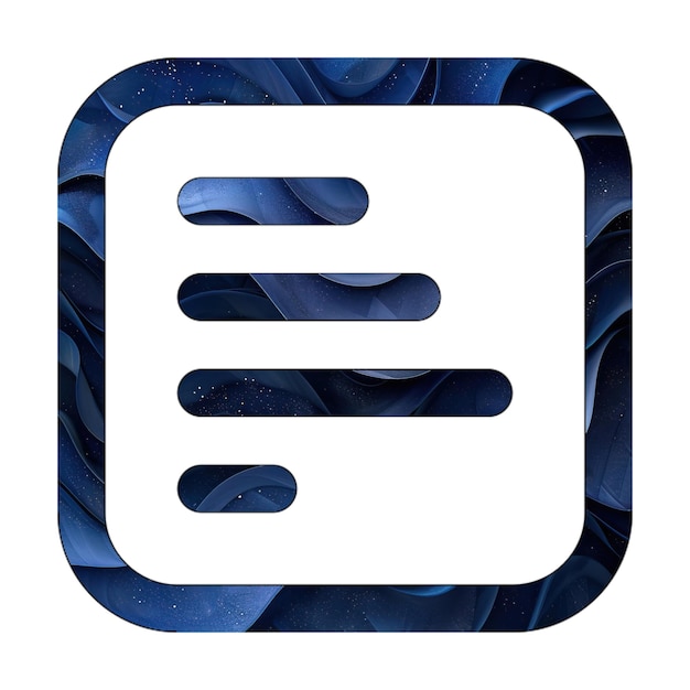 Zdjęcie ikona światła sondaż h niebieski gradient wzornictwo stylu tła