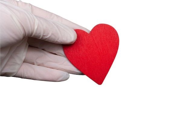 Ikona w kształcie serca w dłoni jako tło Walentynki Love romantyczny motyw Streszczenie tekstury z serca