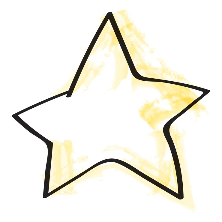 Zdjęcie ikonka gwiazdy dobrego biznesu rank doodle