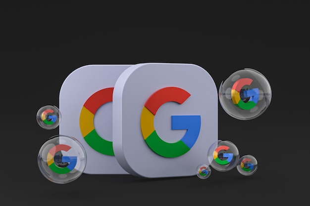 Ikony Google Renderowania 3d