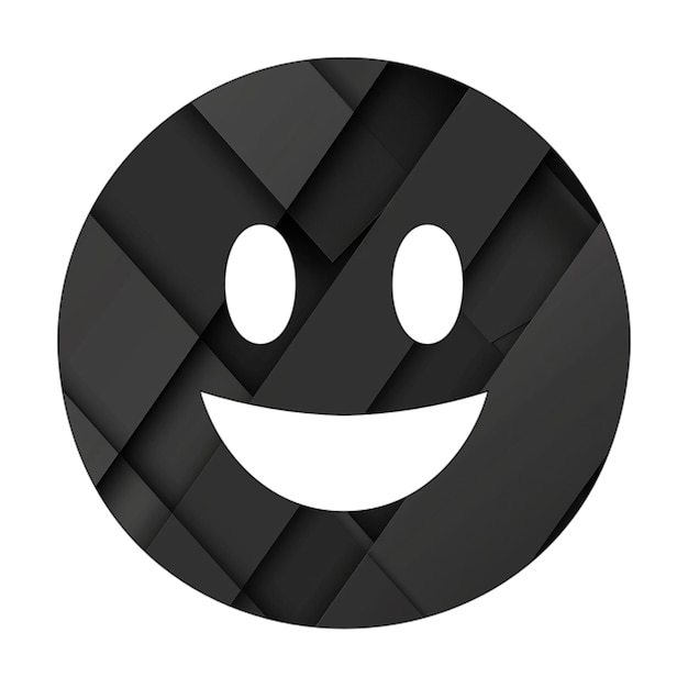 Ikony obrazu uśmiech alt Czarny prostokąt Tło