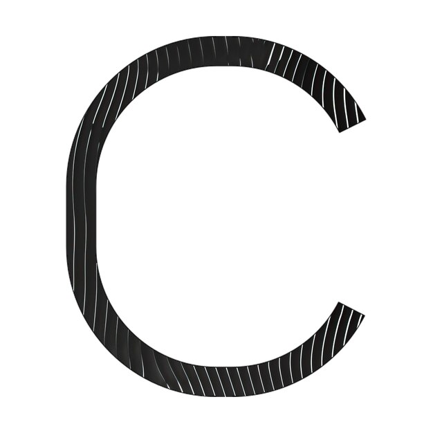 ikony zdjęć c ikona czarno-białe linie tekstura