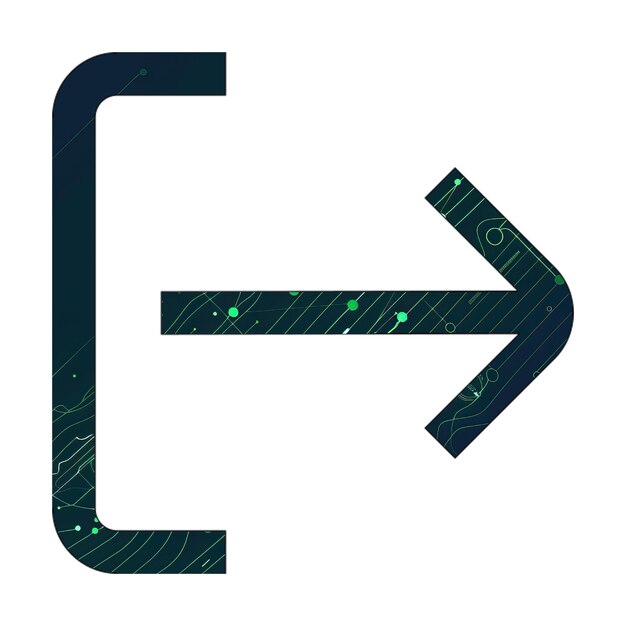 ikony zdjęć ikona wyjścia zielona tekstura technologii