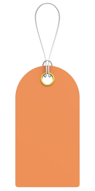 Ilustracja 3D etykiety cenowej