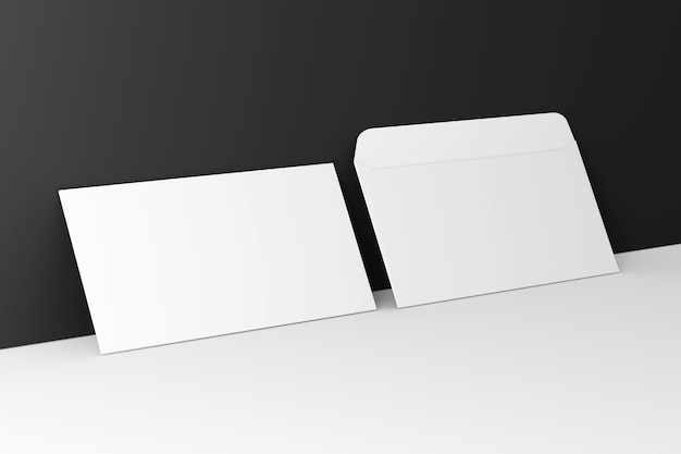 Ilustracja 3D Format koperty A5 odizolowany