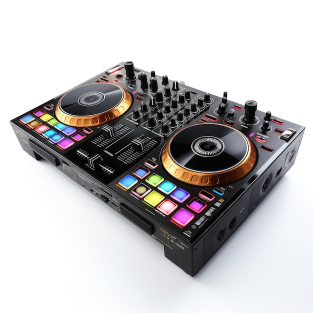 ilustracja a dj controller inspirujące wizualizacje