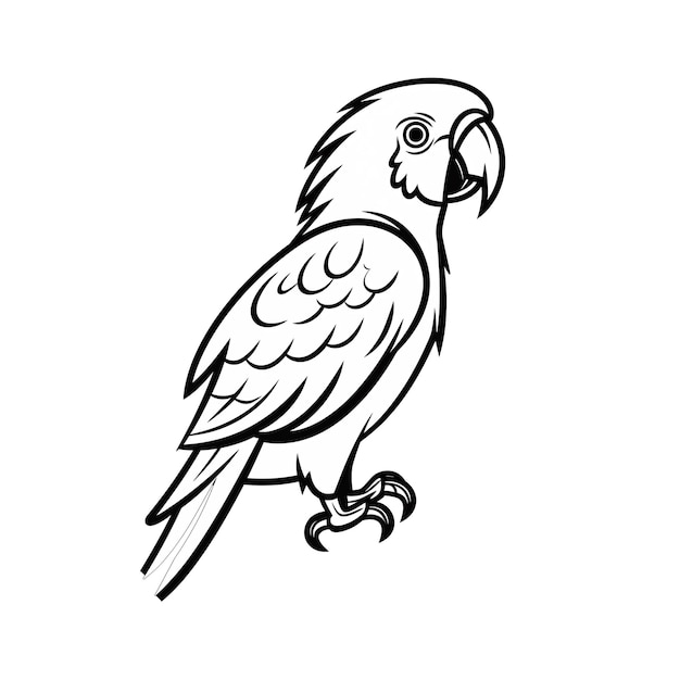 ilustracja ara