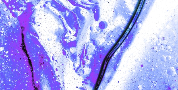 Ilustracja artystyczna Fusion kolorowym tuszem na tle sztuki Grunge Paint