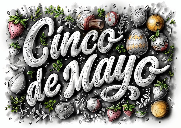 Ilustracja baneru Cinco de Mayo