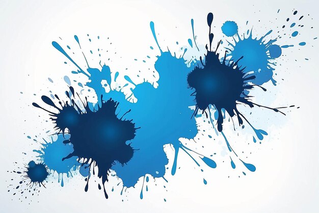 Ilustracja Blue Blot stock