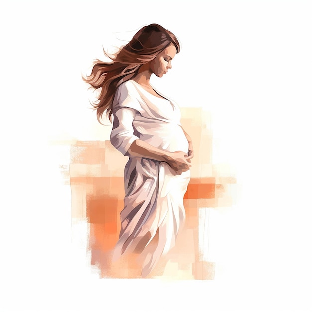 ilustracja ciąży