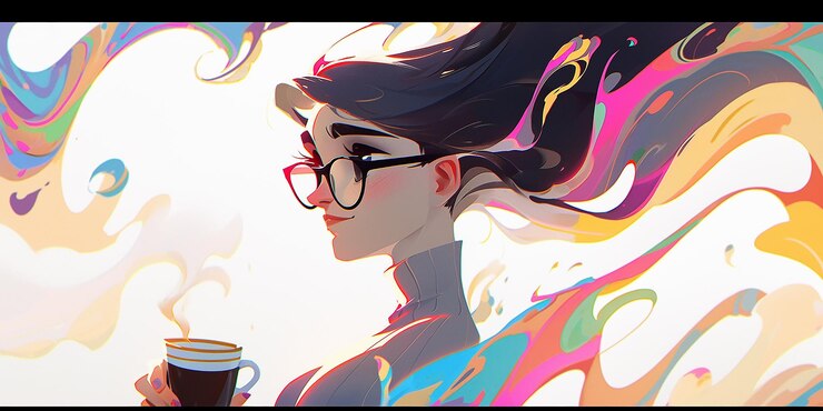 ilustracja coffe