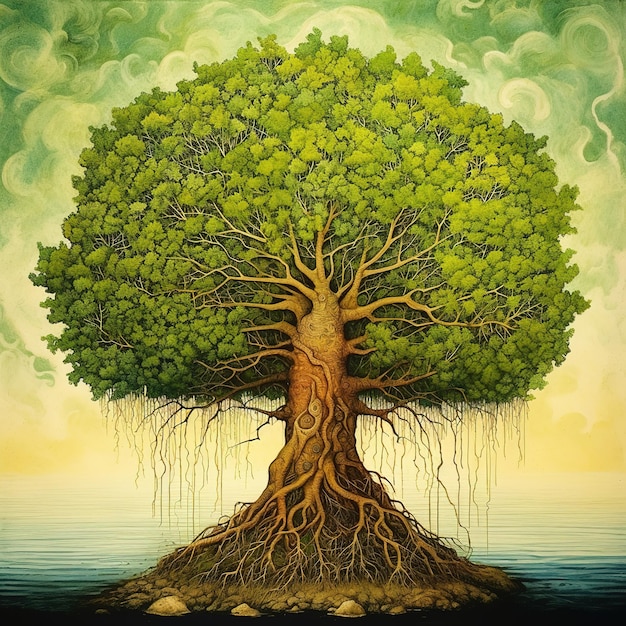 ilustracja drzewa życia
