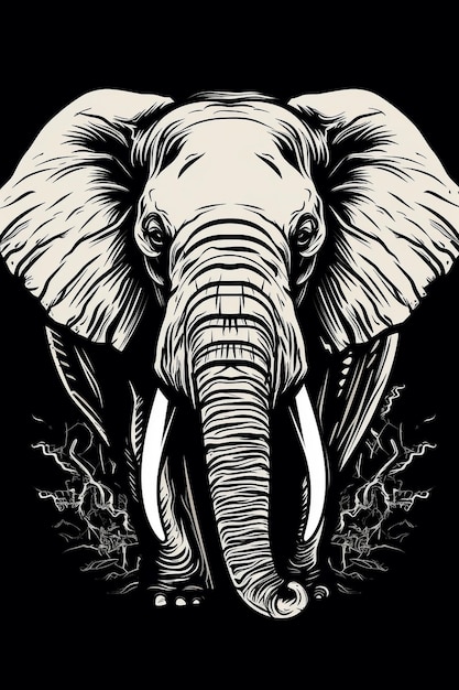 Ilustracja Elephant