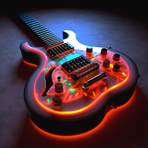 ilustracja gitary