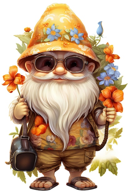 Ilustracja graficzna Gnome Clipart