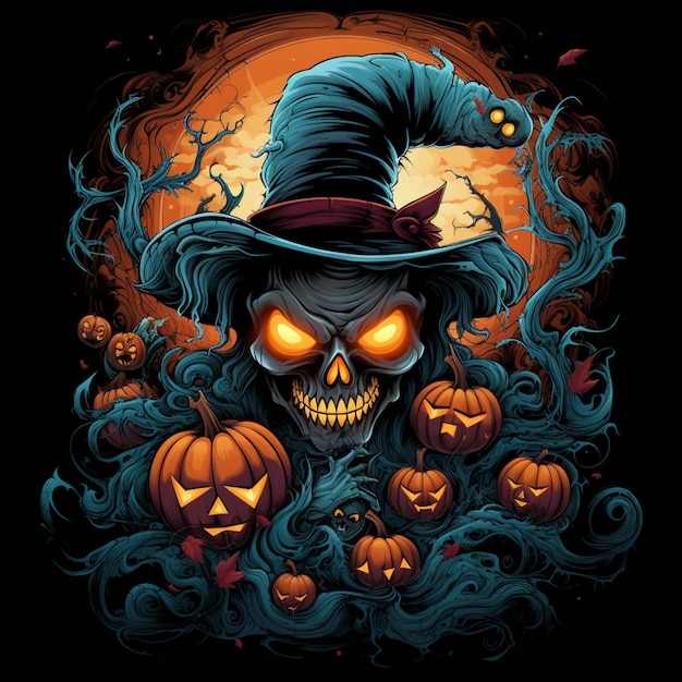 ilustracja halloween