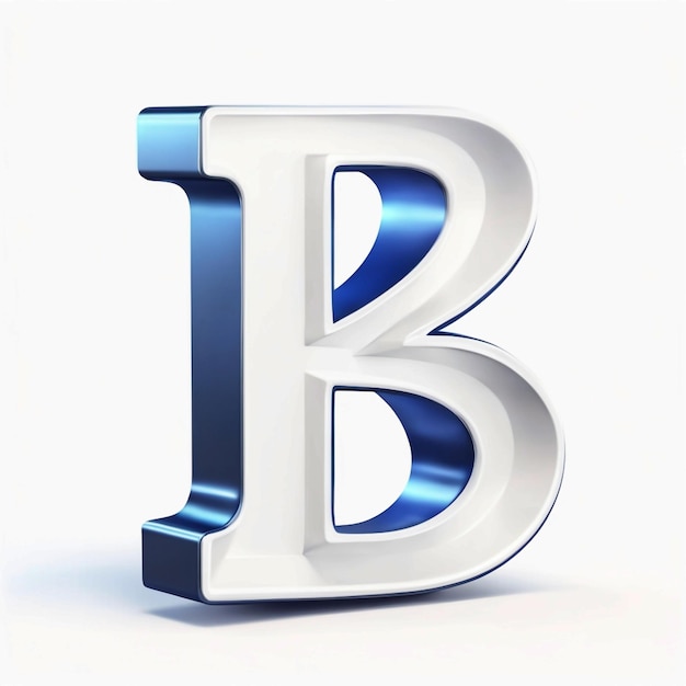 Zdjęcie ilustracja ikony litery 3d