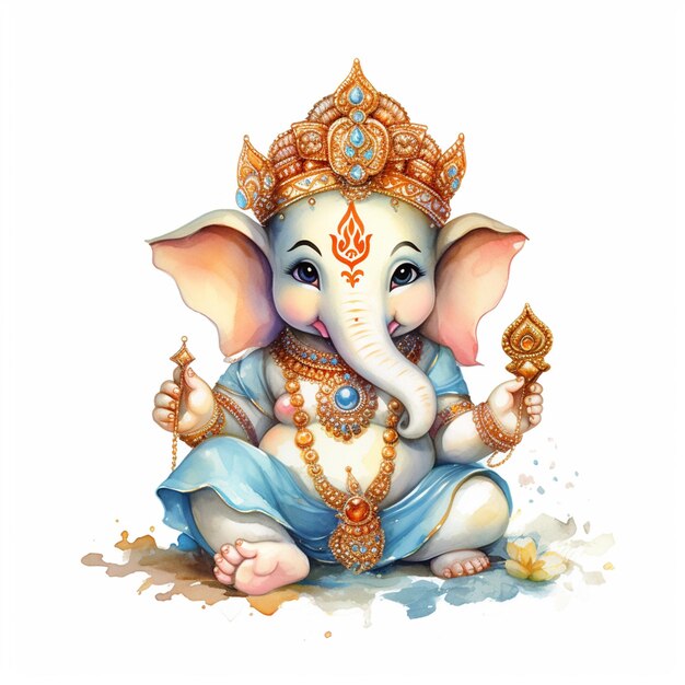 Zdjęcie ilustracja karty ślubnej ganesha aum diwali india hindu