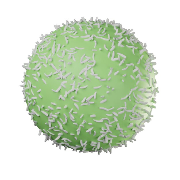 Ilustracja Klepon 3D