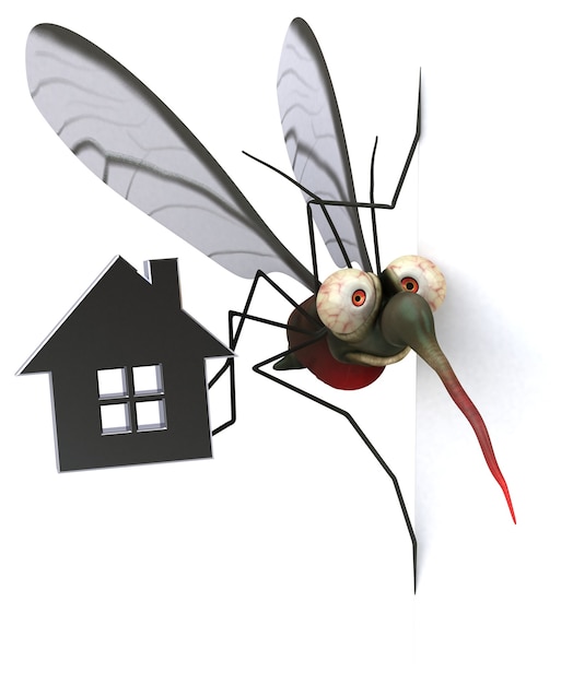Ilustracja komara