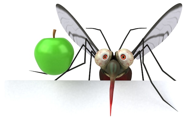 Ilustracja komara