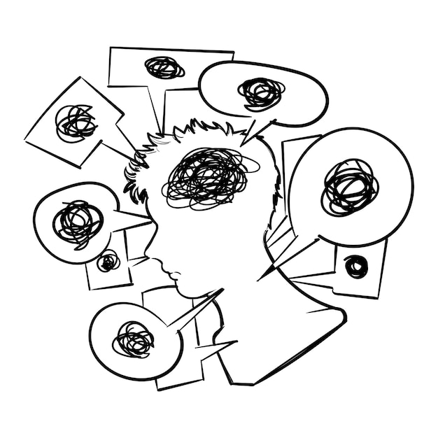 Ilustracja koncepcji komunikacji Png element przejrzystego tła