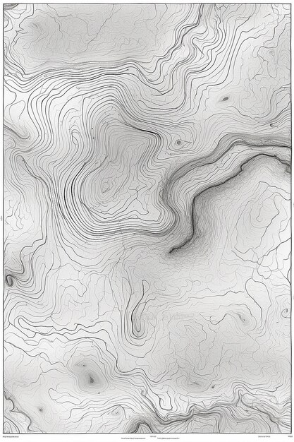 Zdjęcie ilustracja konturów map topograficznych