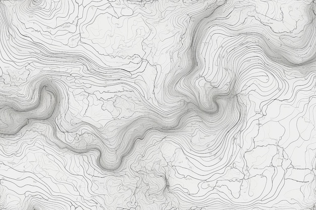 Zdjęcie ilustracja konturów map topograficznych