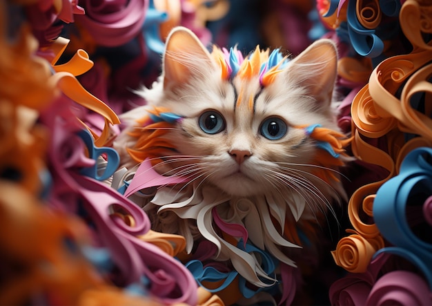 Ilustracja kota Grafika z kotem Śliczne rysunki kotów Szkice kotów Grafika z kotem Projekt kota Grafika z kotem