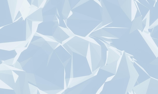 Ilustracja kryształów lodu Abstrakcyjne tło lodu