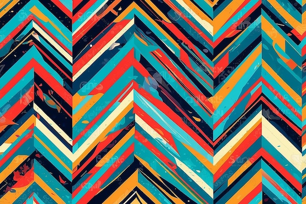 Ilustracja magazynowa Chevrons Creative Abstract Design