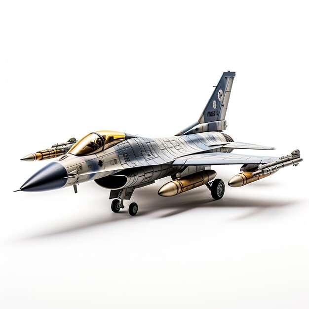 ilustracja Miniaturowy fokus f16