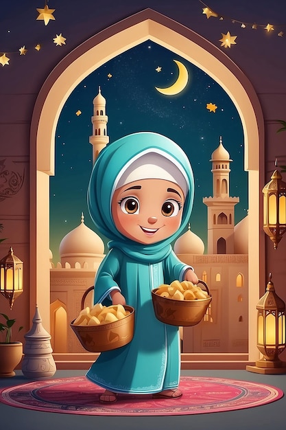 Ilustracja o święcie Ramadanu