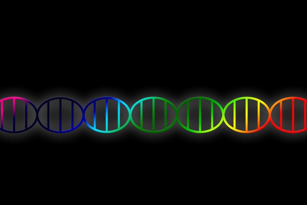 Ilustracja podwójnej helisy DNA
