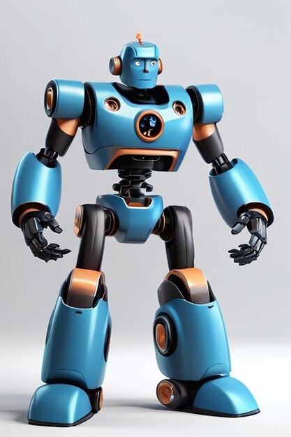 Ilustracja robota 3D