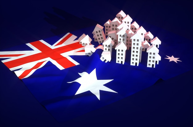 Ilustracja rozwoju nieruchomości w Australii
